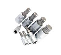 rongweiwang Bits 14 Inch Drive Socket Sets 1/4 3/8 8PCS M4 M5 M6 M8 M10 M14 High Torque Chrome Plated Finish Highly Resistant T Corrosion. Bit Socket Set Screwdriver Tools Hex Driver Tool