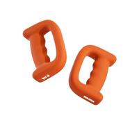 rongweiwang Boxing Dumbbell Small Dumbbell For Boxing Hand Weight Men Women Solid Cast Iron Construction Ensures Long Lasting Performance Speed Workout Jogging Grip Ergonomic, Orange, 13x8.5x3.3cm