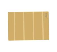 rongweiwang Camping Table Mat Offers Enhanced Cushioning and Durability to Tables During Outdoor Activities Thus Prolonging Time. Silicone Table Cover Protector Desk Mat Pad, Khaki, 52x38.5cm