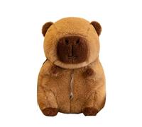 rongweiwang Car Armrest Tissue Case Holder Tissue Dispenser Cute Cartoon Plush Paper Box Capybara And Practical. Plush Animal Napkin Paper Holder Creative