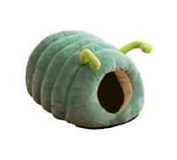 rongweiwang Caterpillar Shape Cat Bed Is Gifting Providing Warm And Secure Space For Small Medium Cats During Colder Seasons Caterpillar Shape Dog Cushion Nest No Deformation