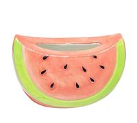 rongweiwang Ceramic Tissue Box Cover with Unique Watermelon Chic Kitchen Bathroom and Stylish Living Rooms Enhancing Overall Ambiance and Taste of Living Space for Various Settings