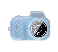 rongweiwang Childrens Digital Camera Toys With High-definition Screen Fun To Charging Takes About 1 Hour ABS Camera Video Recorder, blue