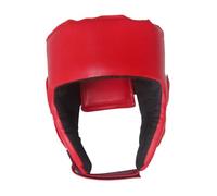 rongweiwang Complete MMA Headgear Full Coverage Breathable Suitability For Kids Boys Adults In Boxing Training MMA Full Coverage Karate Sparring Sanda Grappling, Red, Kids