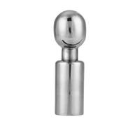 rongweiwang Comprehensive Tank Cleaning With Rotary Spray Ball Featuring 360° Rotating Coverage No Dead Spot Rotary Spray Ball Is Made Stainless Steel 3/8inch CIP Tank Cleaning Head