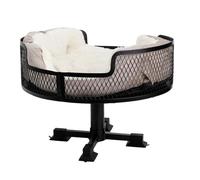 rongweiwang Desktop Cat Bed Workday Comfortable Spot For Furry Friend Cats Heights To Observe World. Elevated Cat Bed