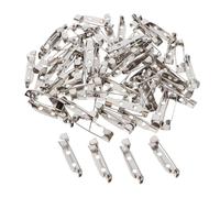 rongweiwang DIY Brooch Badge Pin Backs Creating Unique Brooch Badge Pin Back Blanks And Crafts DIY Back Blanks Dangles Sweaters Or Hats. Will Never Drop