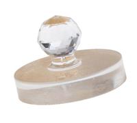 rongweiwang DIY Makeup Powder Press Mold For Blush And Eyeshadow Repair With Vintage Sealing Wax Stamp DIY Organic Pressed Powder. Also As Wax Stamp For Invitations Such As Wedding, Clear, 4.4x3.5cm
