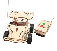 rongweiwang DIY Mini Remote Control Car Toy Building Kits Offering Simple Assembly Yet Inspiring Curiosity In Young Minds Assemble Science Experiment Kits Educational Toy