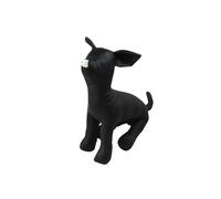 rongweiwang Dogs Mannequin Display Dog Models Toys Multiple Choices Premium PU Leather Durable Easy To Maintain Vests Pet Clothing Display Stand Sitting Position Model