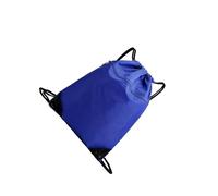 rongweiwang Drawstring Backpack Sack for Kids Men Women Large Spacious Drawstring Bag Sports Gym Yoga Travel and Beach Draw String Bags PE Bags Rucksack Casual Day Pack, Blue, 43x50x1cm