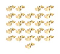 rongweiwang Durable Double Spade Connector Offers High Performance Double Connector Quick Disconnect Electrical Terminals Equipment Non Insulated Male Single Female Tab Slip Brass