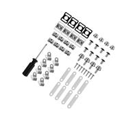 rongweiwang Durable Hockey Helmet Repair Kit Components Complete Set Essential Hardware Accessories for Ice Hockey Football Helmet Hardware Kit Replacement