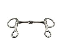 rongweiwang Durable Horse Bit Mouth Bit Snaffle Stunning For Cheeks Training Equipment Equestrian Competitions Sturdy. Horse Hooks Chain Roller H Shape Stainless Steel