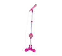 rongweiwang Dynamic Microphone And Stand For Kids Birthday Filled With Fun Muscial Effects And Vibrant Flashing Lights Enhancing Enjoyment Music Sing Microphone Toy Flashing Stage Lights