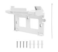 rongweiwang Easy To Install Mounting Bracket Kit For Starlink Gen 3 Router Mount And Power Supply Efficient Wall Solution 2 In 1 Wall Holder Space Saving Mount