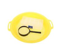 rongweiwang Efficient Panning Equipment Outdoor Classifier Sifting Pan Beginners Gold Detection And Exploration River Beaches And Other Places. Gold Panning And Mining Tool Prospecting Compact