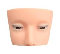 rongweiwang Eyelash Practice Head Cosmetology Doll Face Versatile Training Resource For Beginners Focused On Eyelash Professionalism Lash Mannequin Head For Beginners Lash Extension