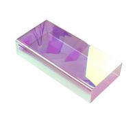 rongweiwang Eyelash Storage Box Acrylic Large Capacity Travel Makeup Organizer Holder Dustproof Lash Lovers Save Time. Makeup Eyelash Holder Case False Lashes Dustproof, Colorful, 7.5x14x3cm