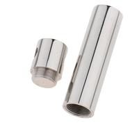 rongweiwang Fastness Stainless Steel Ashes Pendant Elegant Family Pets Perfume Holder Necklace Openable Ashes Memorial Jewelry Concept Column Locket Necklace Holder