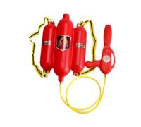 rongweiwang Firefighter Backpack Water Toy Easy Refill Large Capacity Outdoor Water Fights Kids Activities At Pool Backpack Squirt Toy Garden Pool Firefighter For Kids