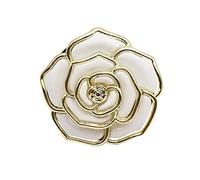 rongweiwang Foldable Bag Purse Hook Table Side Durable Hook hanger table side Hanger Flower Handbag Holder Unisex Rose Shape,white