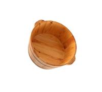 rongweiwang Foot Washing Barrel Wooden Foot Bath Basin Convenient Spa Bucket for Home Soaking After Long Days Very Practical. Bath Bucket Cleverly Solves Problem of Nowhere to Place Traditional