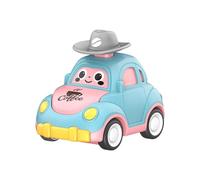 rongweiwang Friction Powered Cars Push And Go Car With Versatile Play Style And Attractive Keeping Kids Engaged Active Friction Powered Cars Push Go Car Children, light blue, 7x9.3x7.8cm