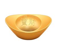 rongweiwang Gold Ingot Decoration For Spring Festival Creating Cheerful And Prosperous Atmosphere In Home And Office Spaces During New Year Spring Festival Decor Statue For Home, Style E