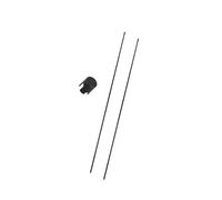 rongweiwang Golf Alignment Stick Swing Training Rod Incorporates Essential Training Elements Aiming Aids For Better Results Golf Alignment Stick Swing Rod, Black, 122cm