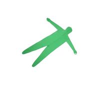 rongweiwang Green Screen Bodysuit Filmmakers Creating Short Content To Showcase Artistic Skills Environmentally Friendly Polyester Clothes Green Screen Background Invisible Effect