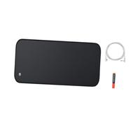 rongweiwang Grounding Mat for Bed Offers Grounding Benefits with Unique Carbon Fiber Composition PU Leather Easy Maintenance Safe Mat for Bed Mattress Cover, Black, 68x135cm