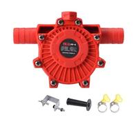 rongweiwang Hand Self Priming Transfer Pump Electric Water Pump Quick Pumping Speed Low Noise Performance Garden Uses Efficient Electric Water Oil Transfer Hand Drill, Style C