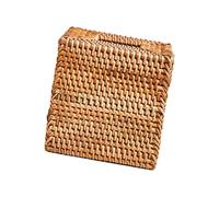 rongweiwang Handcrafted Desk Tissue Case Paper Box Facial Tissue Box Adds Vintage to Any Room Compact Size Fits Most Standard Tissues Holder Lid Facial Paper Napkin Holder