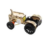 rongweiwang Hands On Educational Toys Enable Children To Build Robots Using DIY Science Kits Highlighting Fun In Learning 3D Wooden Puzzle Engineering DIY Intelligent Toy