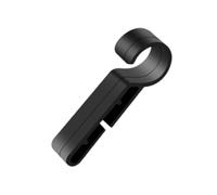 rongweiwang Helmet Headlamp Clip Designed to Securely Attach Headlamp to Hardhat Provides Hardhat Security Helmet Clip Stable Black Made Plastic Work Security Equipment Gear