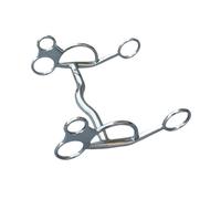 rongweiwang Horse Riding Snaffle Direction Correction Measures 5cm Length 2cm Thickness Tack Choice Hand Polished Mouth Horse Bit Is Easy To Install And Snaffle Equestrian Supplies