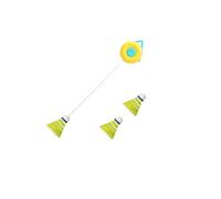 rongweiwang Indoor Badminton Trainer Convenient Setup Improving Skills With Space At Home Just Press Firmly Without Damaging Walls. Can Be Installed Anywhere