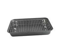 rongweiwang Indoor Pets Training Essentials Accessories Cleanliness Through Reliable Litter Tray Toilet With Mesh Grids Potty Toilet Pet Pan Rabbit Litter With Grid