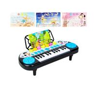 rongweiwang Innovative Beginner Piano Keyboard For Kids Fun Portable Musical Toys With 24 Keys Helping Kids Learn Music With Ease Beginner Childrens Keyboard Piano With Music Book