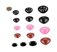 rongweiwang Innovative Safe Noses For Animal Toy Crafting Experienced Crafters Seeking And Versatility Crochet Doll Nose Doll Making Sewing Crafting Plush Toy DIY Plush Craft Supplies Nose Decoration