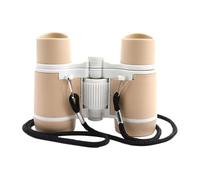 rongweiwang Kids Adventure Binoculars 4x30 for Outdoor Exploration Encouraging Curious Minds to Discover Nature S Wonders Compact Binoculars for Kids Pretend Bird, Coffee Black, 8.8x11x4cm