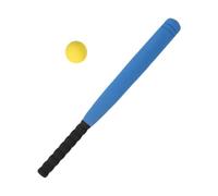 rongweiwang Kids Baseball Bat Toy Game Teenagers Adults Safe And Light Weight Fun And Skill Development In Sports Baseball Bat Ball Set For Kids Children Training , Blue , 54cm