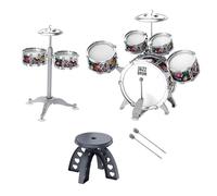 rongweiwang Kids Jazz Drum Set For Ages 3 To 5 Enabling Children S First Steps In Percussion And Musical Exploration Kids Jazz Drum Set Percussion Music Instrument