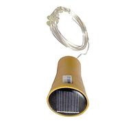rongweiwang Light String Bottle Stopper LED Waterproof String Light Bottle Stopper Light String Solar Power Decoration Lamp Chain, Colorful Light, 20LED