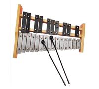 rongweiwang Lightweight 25 Note Xylophone Featuring Crisp Sound Music Instrument Adults Kids Gift Developing Music Skills Glockenspiel Stick Xylophone Percussion Kits