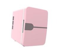 rongweiwang Little Tiny Fridge For Beauty Products Drinks Quick Access Solution Camping Road Trips And Travel For Storing Beauty Products Mini Fridge 4L Makeup Skincare Mini, Pink