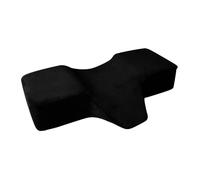 rongweiwang Memory Foam Eyelash Pillow U Shape Ergonomic Neck Enhancing Overall Comfort For Beauty Salon Clients Providing Optimal Comfort For Clients During Lash Extension, Black, 57x32x11cm