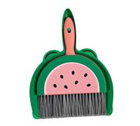 rongweiwang Mini Dustpan And Brush Set Kids Housekeeping Essentials Toddlers Learn Responsibility While Playing Countertops Kids Cleaning Set Housekeeping Play Playhouse, watermelon, 23x18cm