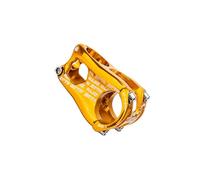rongweiwang Mountain Bike Stem 8mm Durable Short Handlebar Designed For Easy Installation On Both Road Bikes And BMX Cycle Repair Component Road Mountain Bike Parts, Gold, 92x42mm